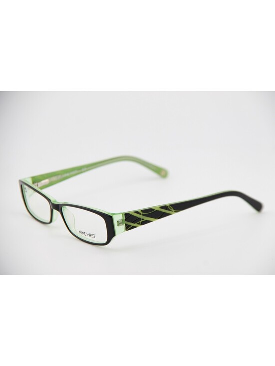 Nine West Accessories - Nine West Nw5012 019 Black Lime Authentic Eyeglasses 49-15-130